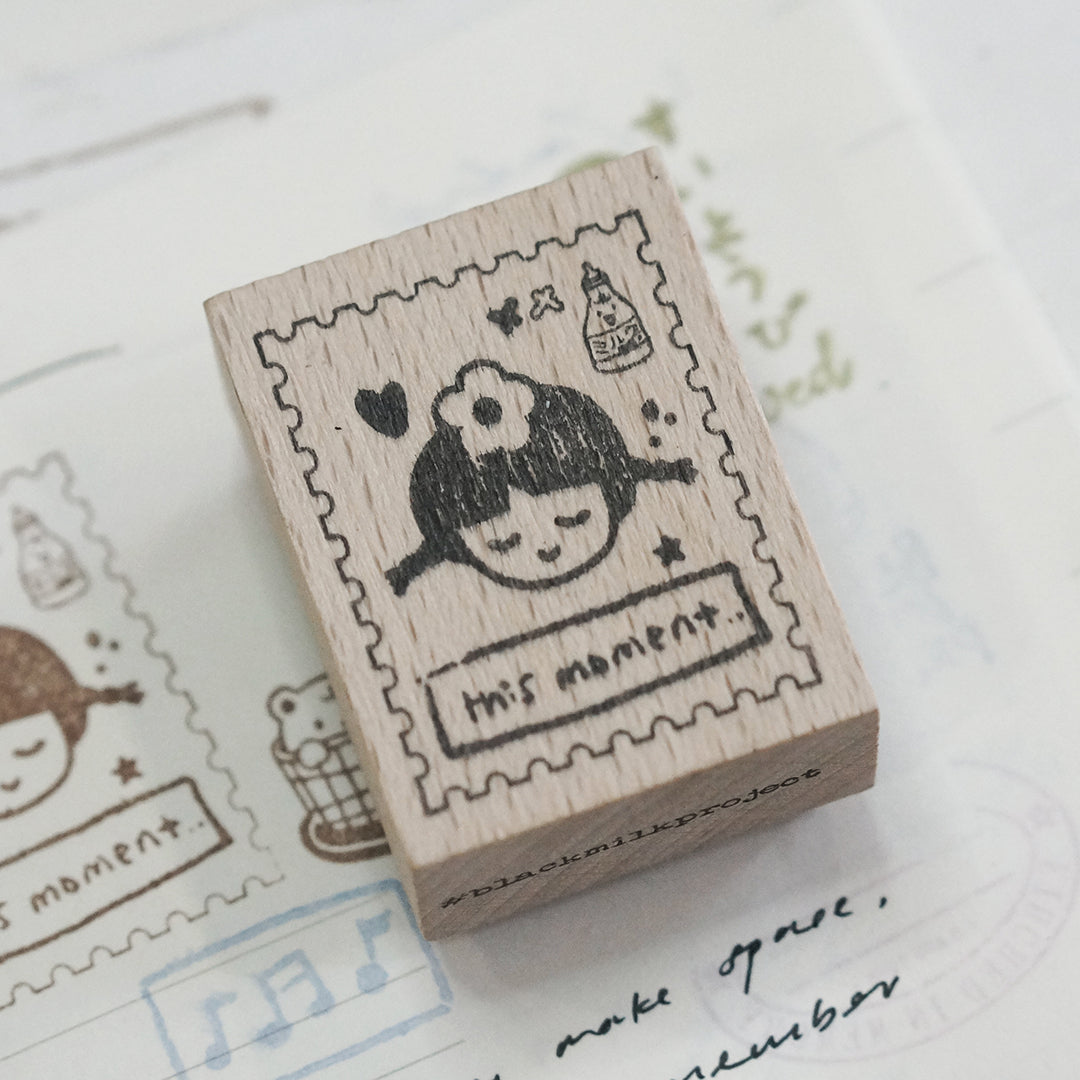 PRE ORDER: Black Milk Project Rubber Stamp - Dolly (Postal Stamp) BMP302