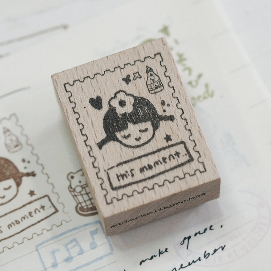 PRE ORDER: Black Milk Project Rubber Stamp - Dolly (Postal Stamp) BMP302
