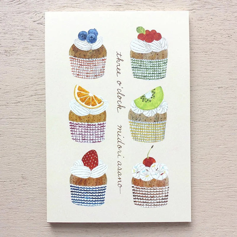 Cozyca x Midori Asano Postcard Set - 25566 Three O'Clock