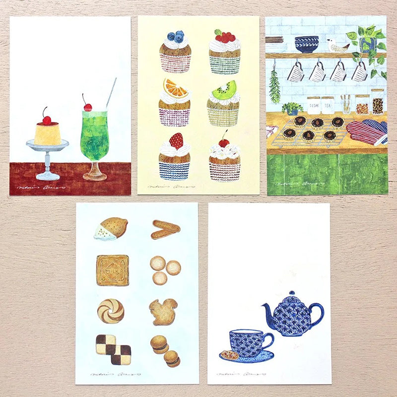 Cozyca x Midori Asano Postcard Set - 25566 Three O'Clock