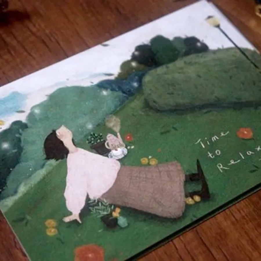 Yamadoro Postcard - A Time to Relax