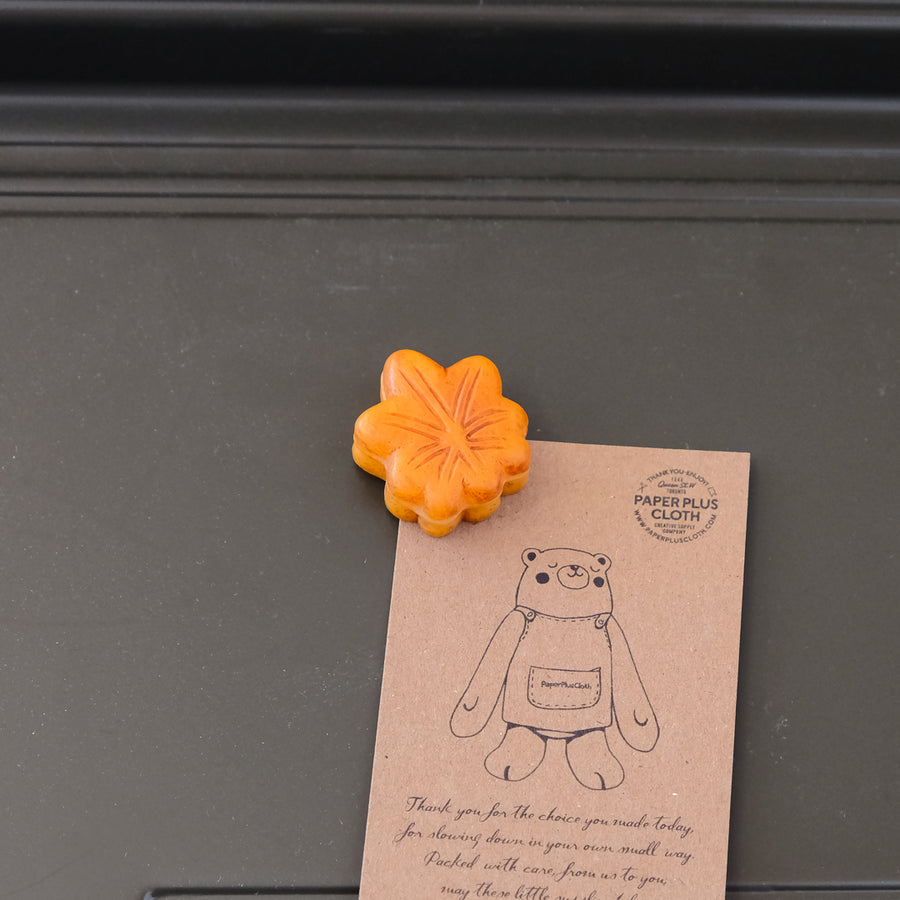 Japanese Sweets Magnet - Maple Leaf Manju