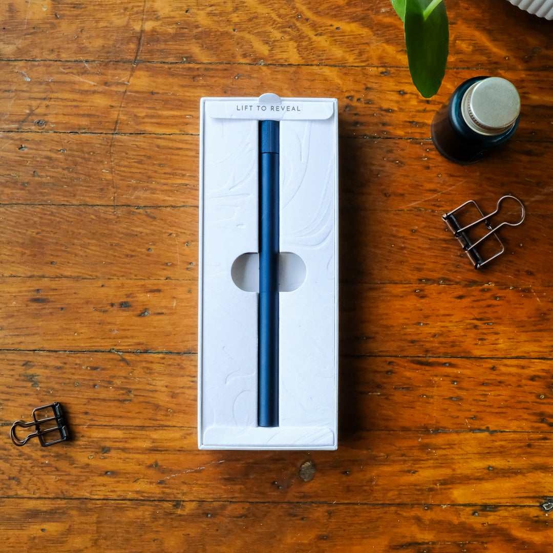 Tom's Studio - Lumos Pro - Refillable Multi-Tip Pen: Midnight / Duo Tip