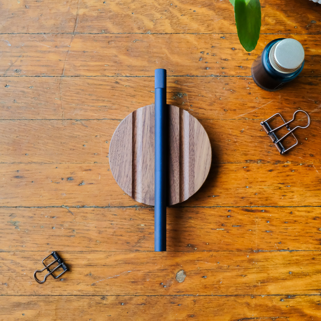 Tom's Studio - Lumos Pro - Refillable Multi-Tip Pen: Midnight / Duo Tip