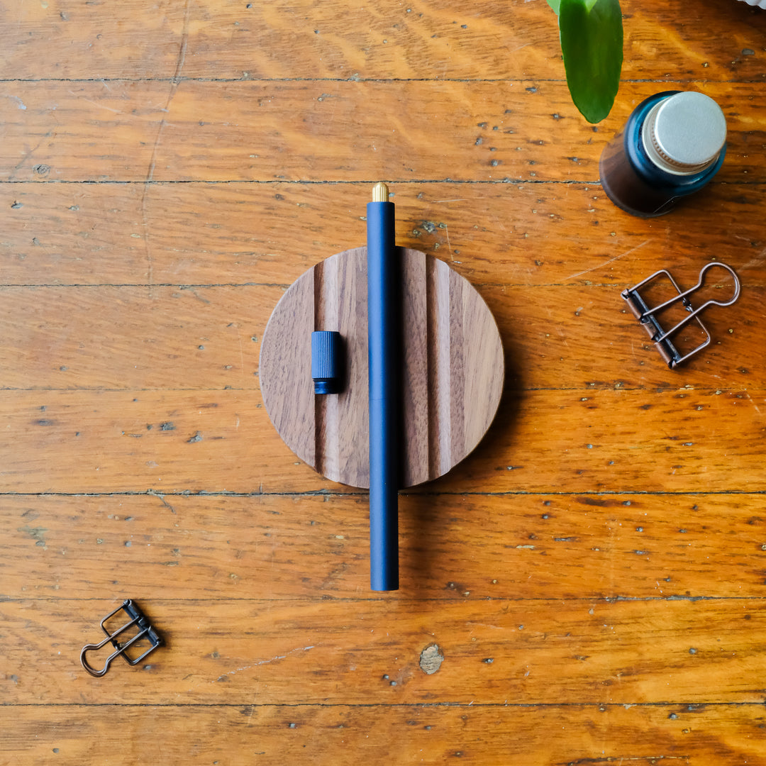 Tom's Studio - Lumos Pro - Refillable Multi-Tip Pen: Midnight / Duo Tip