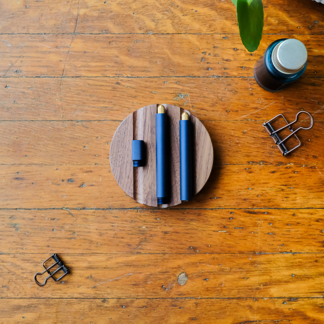 Tom's Studio - Lumos Pro - Refillable Multi-Tip Pen: Midnight / Duo Tip