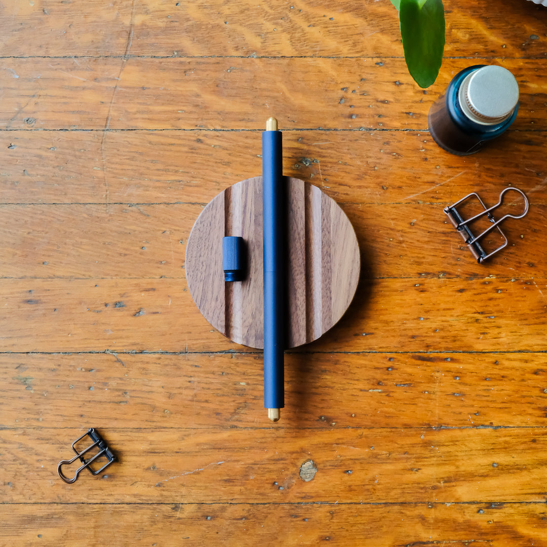 Tom's Studio - Lumos Pro - Refillable Multi-Tip Pen: Midnight / Duo Tip