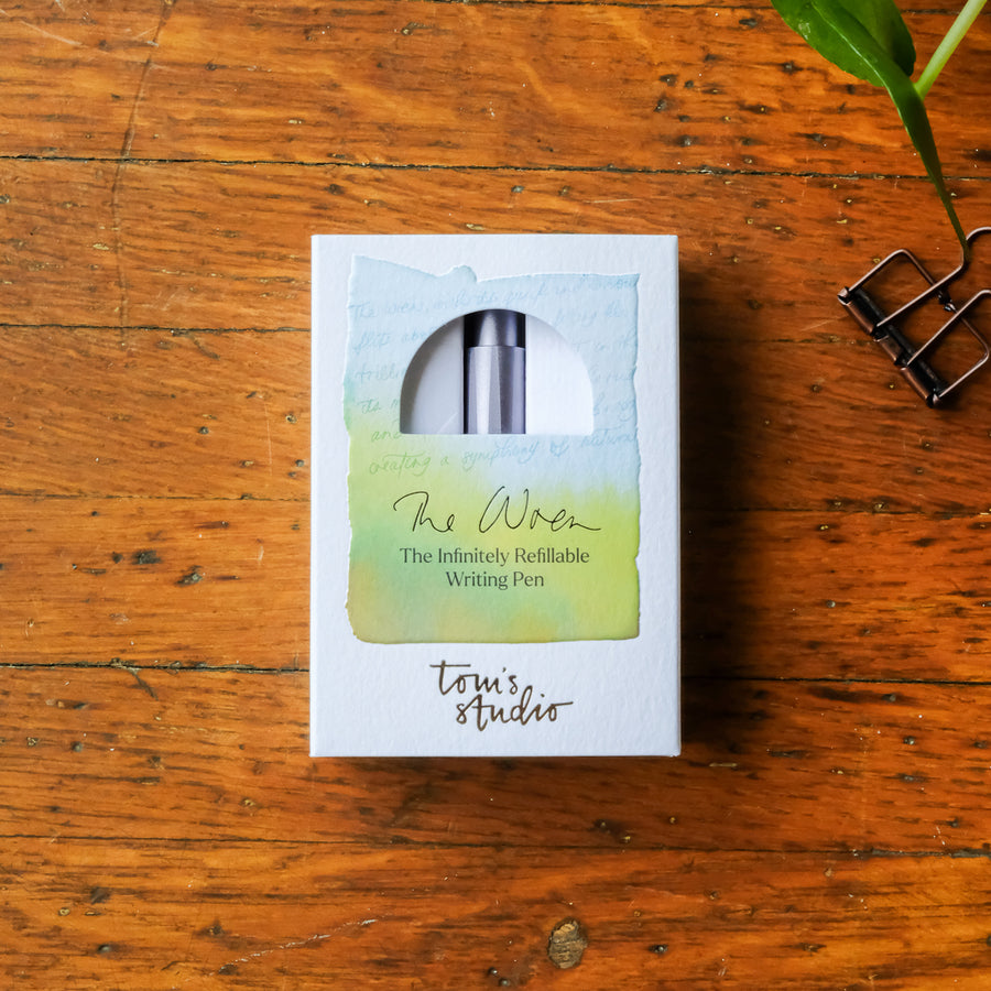 Tom's Studio - The Wren - Refillable Writing Pen: Lilac