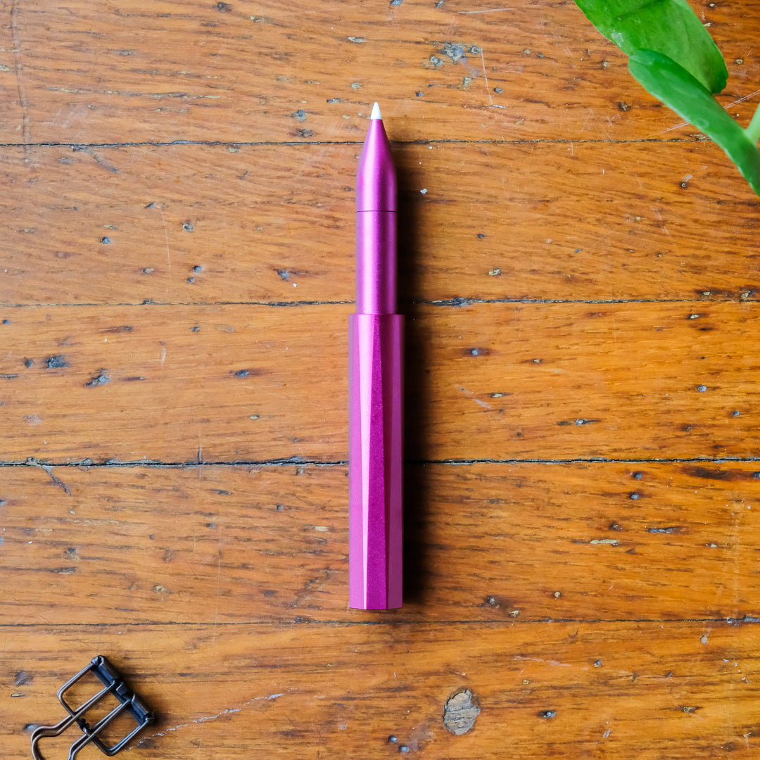 Tom's Studio - The Wren - Refillable Writing Pen: Raspberry
