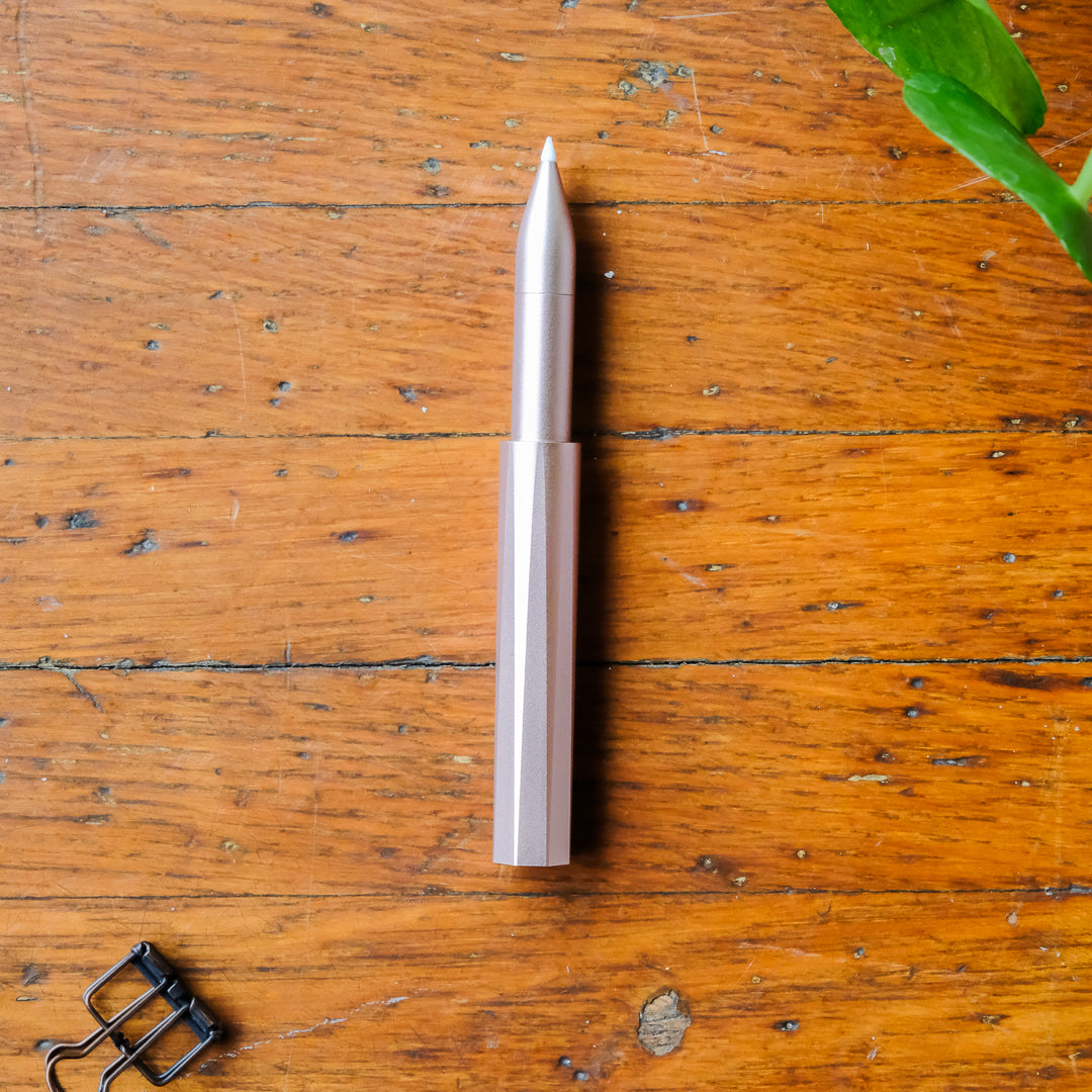 Tom's Studio - The Wren - Refillable Writing Pen: Blush