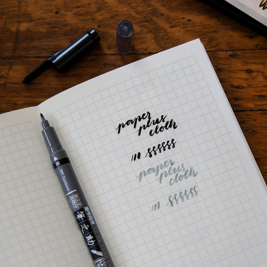 Tombow Fushinosuke Keishin Twin S Water-based Marking Pen