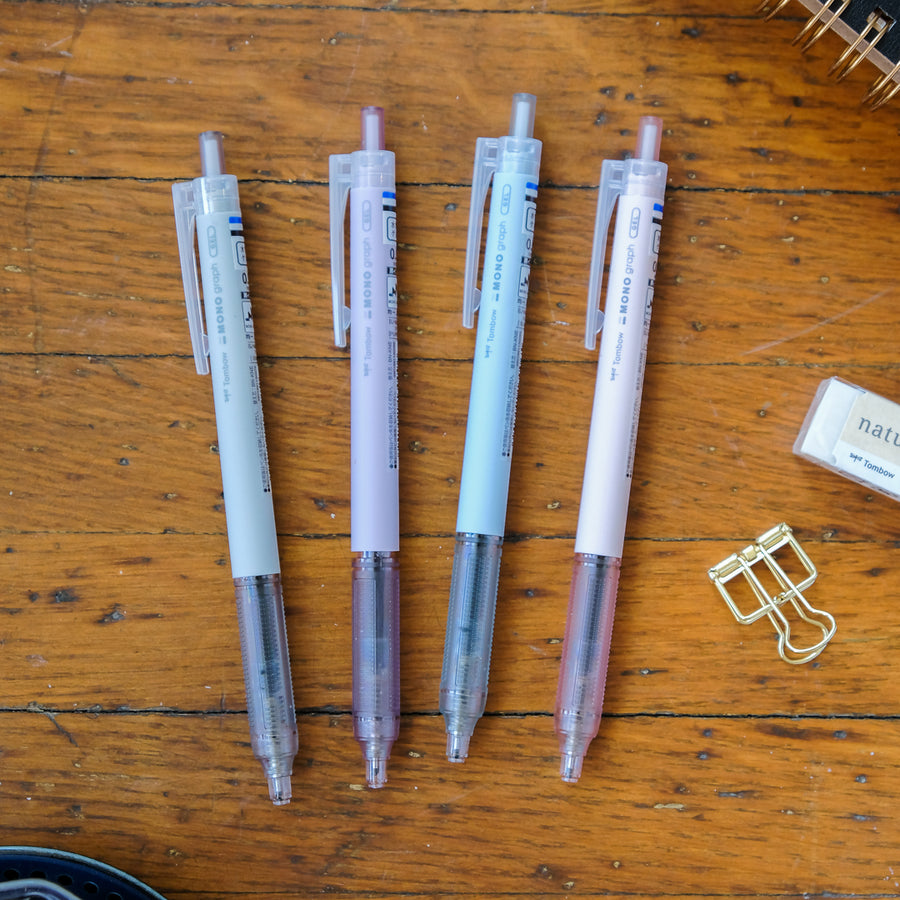 Tombow MONO Graph Ballpoint Pen Light 0.5 - Pink