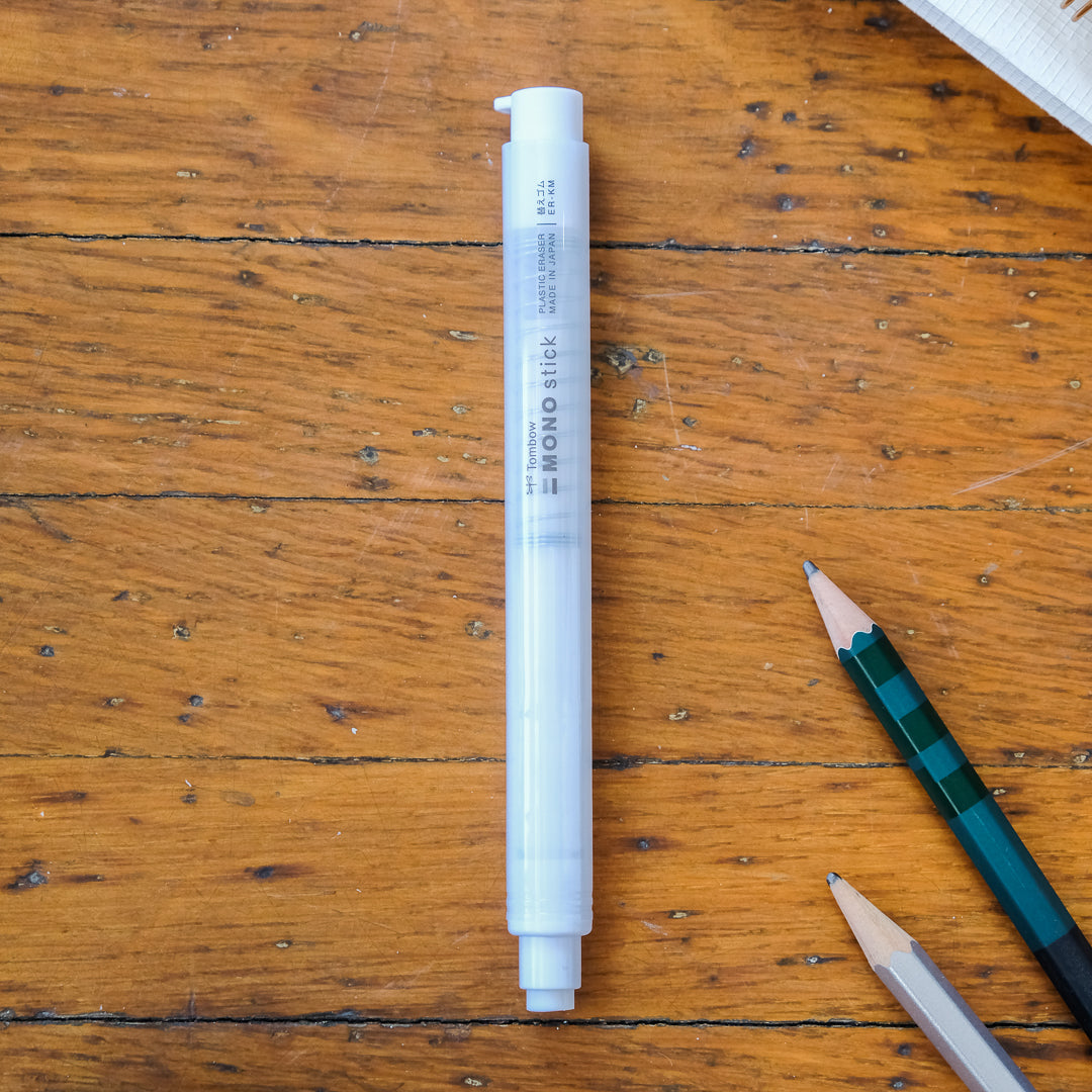 Tombow MONO Stick Eraser Holder 6.7mm - White