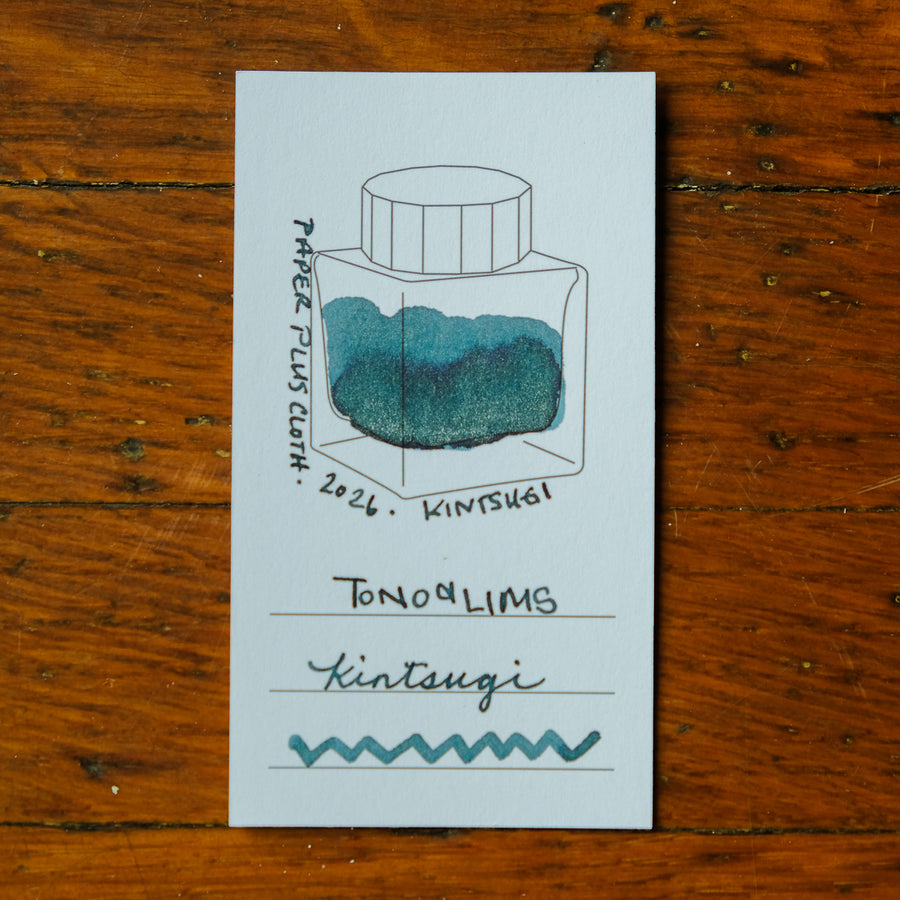 Tono & Lims Fountain Pen Ink - Paper Plus Cloth 2026 - Kintsugi
