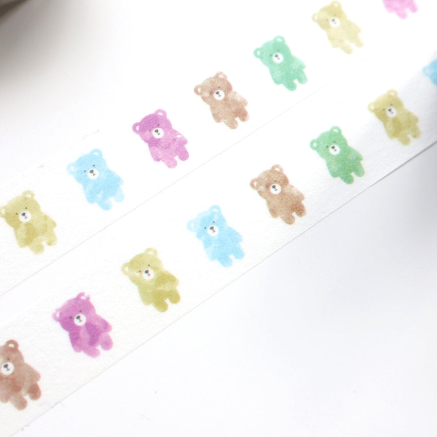 Tono & Lims Washi tape P133 (Colour bear)