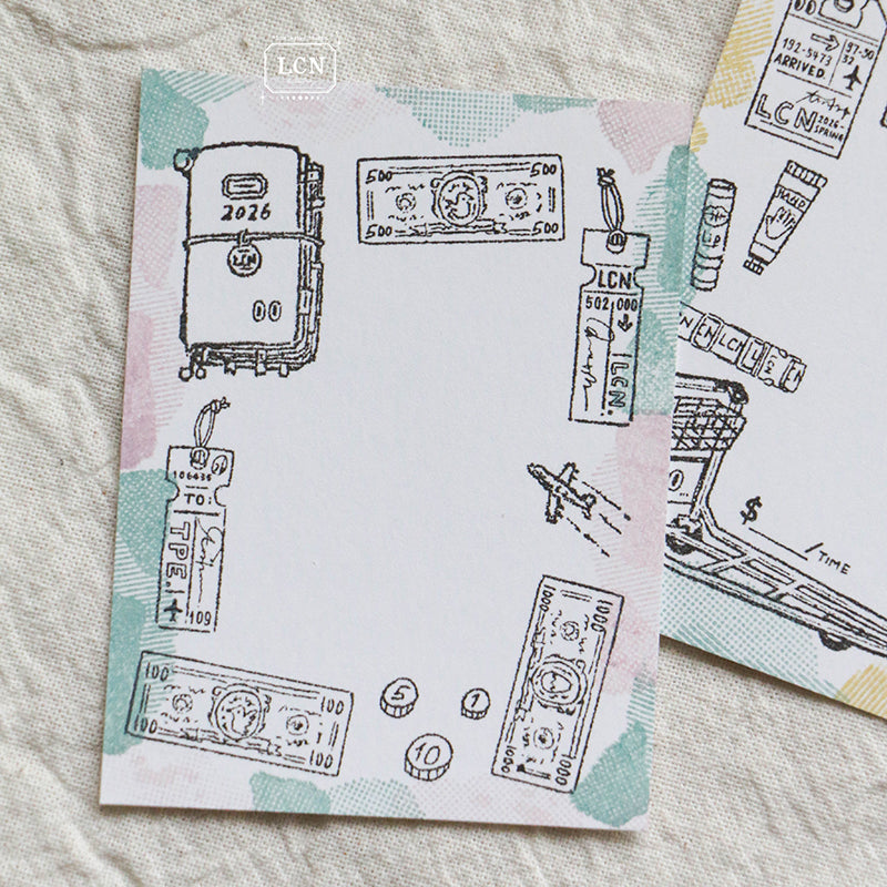 PRE ORDER: LCN Rubber Stamp - Travel 2 R00162