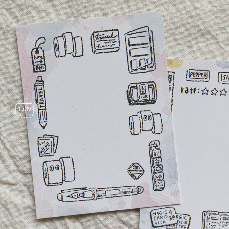 PRE ORDER: LCN Rubber Stamp - Travel 3 R00163