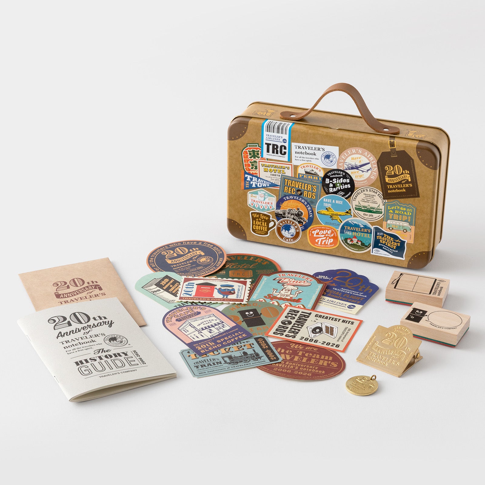 PRE ORDER: TRAVELER'S Notebook 20th Anniversary Customization Set