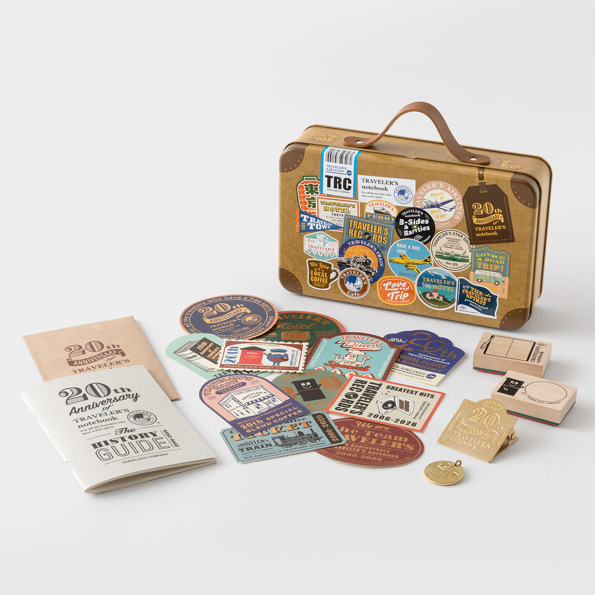 PRE ORDER: TRAVELER'S Notebook 20th Anniversary Customization Set