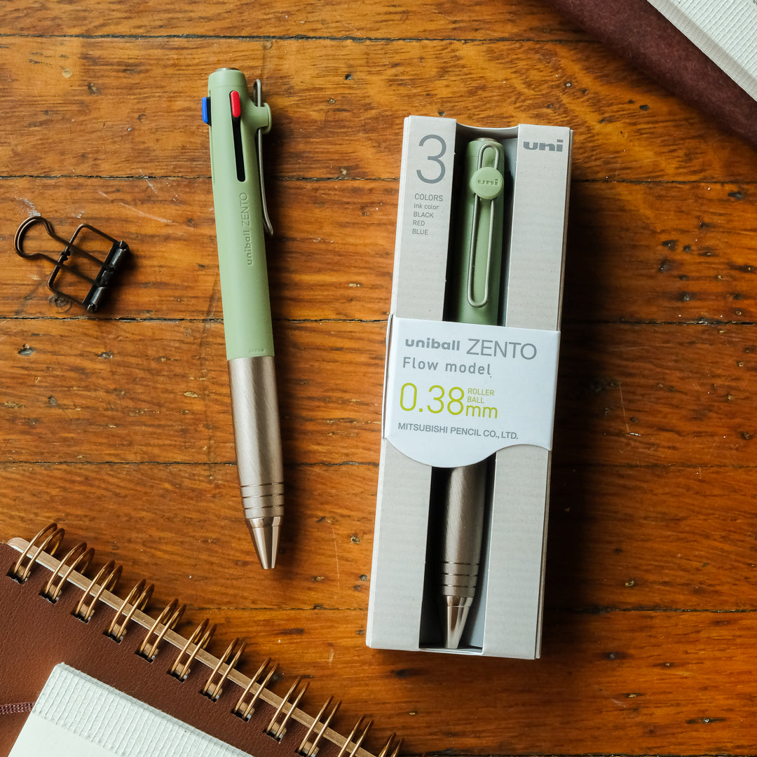 Uni-ball Zento 3-Color Flow - 0.38mm