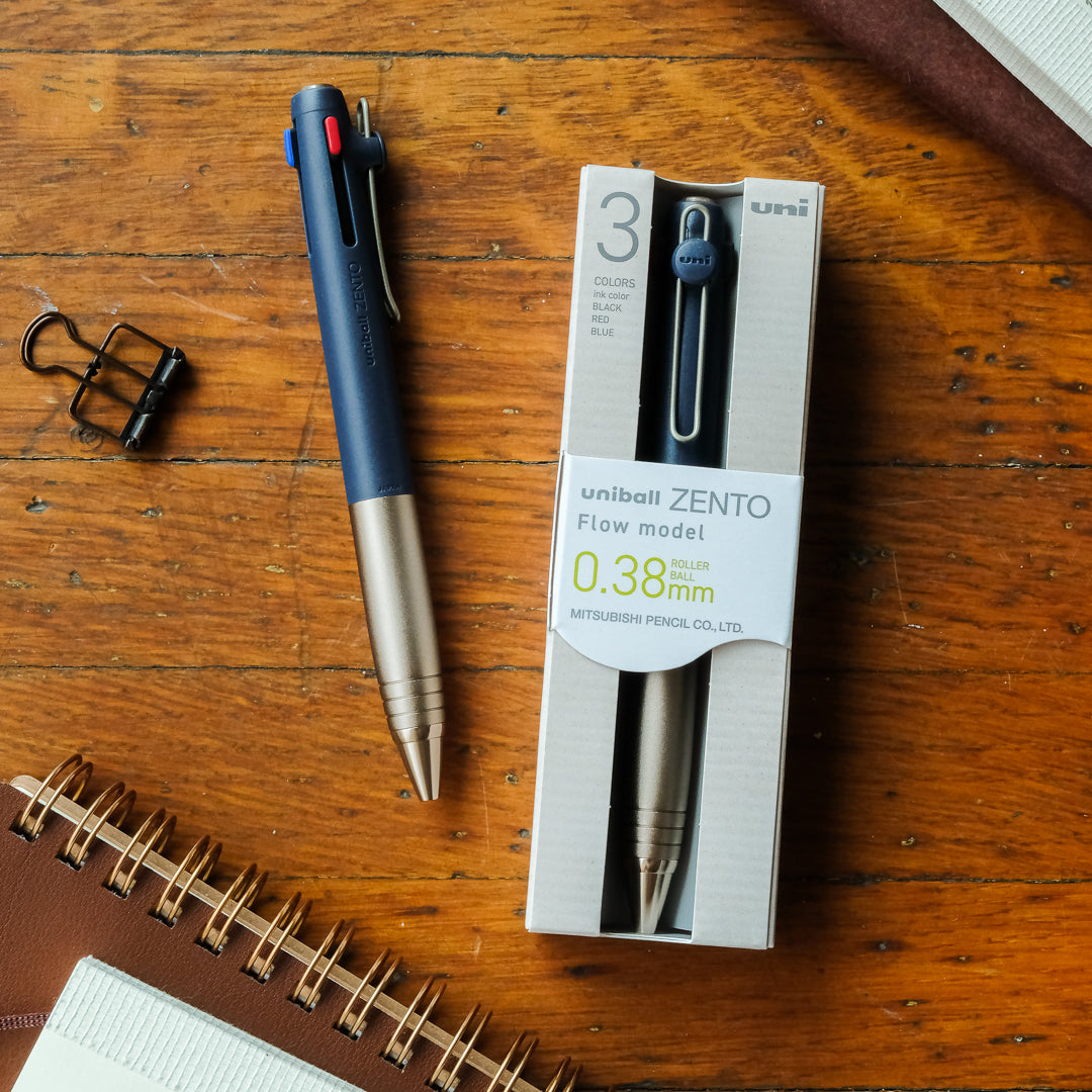 Uni-ball Zento 3-Color Flow - 0.38mm