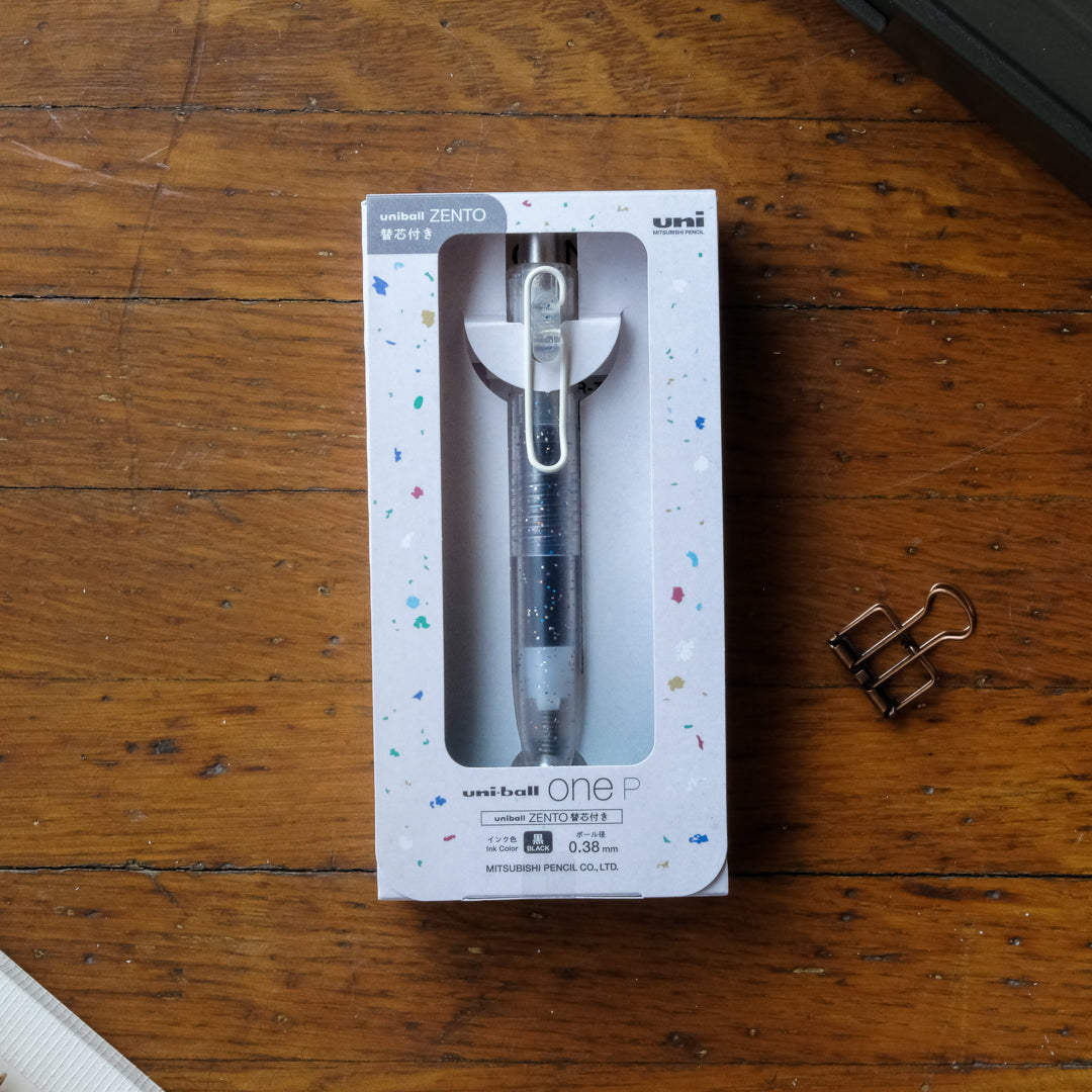 Uni-ball One P 0.38 Gel Pen - Ltd Edition CONFETTI