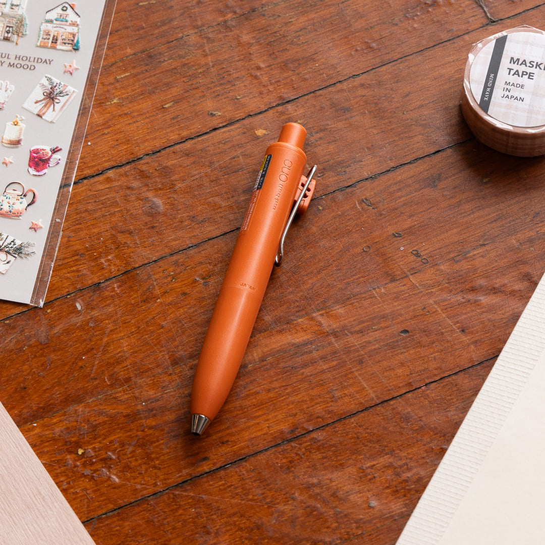 Uni-ball One P 0.38 Gel Pen - Mandarin Orange