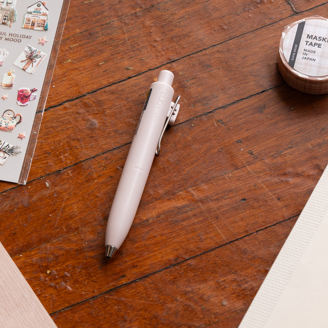 Uni-ball One P 0.38 Gel Pen - Peach