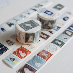 La Dolce Vita Die Cut Stickers Washi Tape - Sweet Post