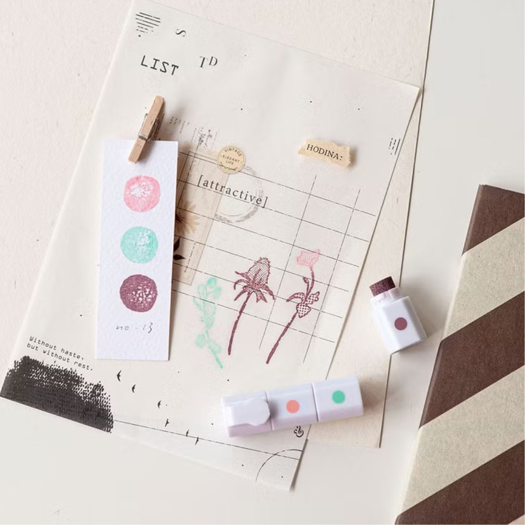 MU Inky Pen 3 Color Ink Pad - Morning Feather Hue 013