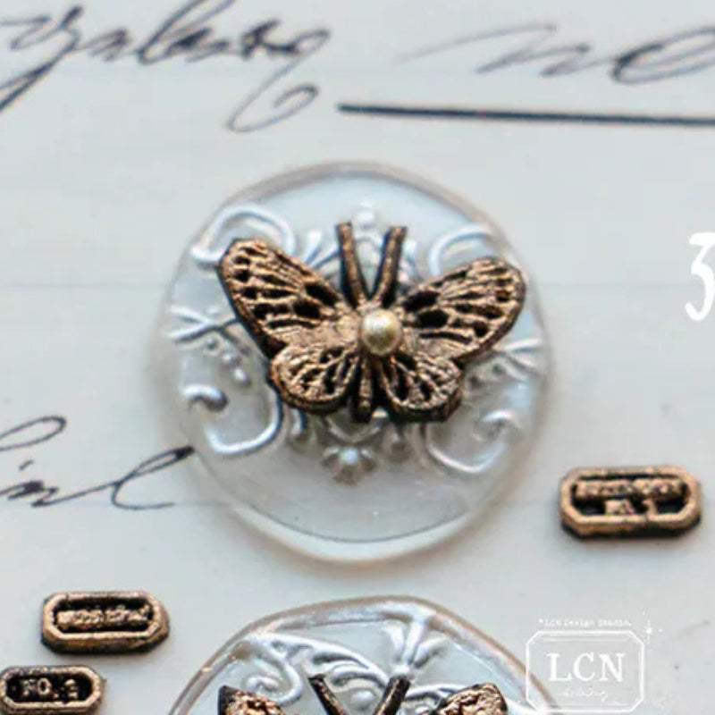 PRE ORDER LCN Mini Wax Seal Set - Tiny Butterfly 3