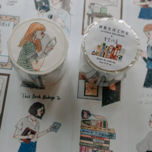 La Dolce Vita Paper Tape With Release Paper - Life In A Bookstore