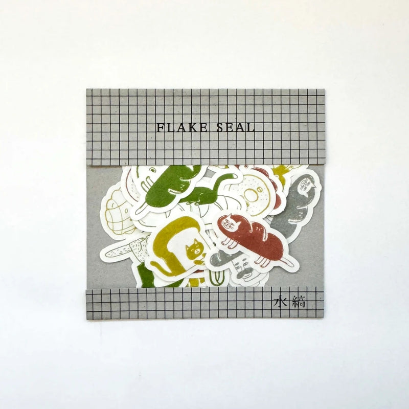 Mizushima x Shibata Keiko Flake Stickers - Bakery FS-NB