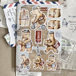 Black Milk Project Sticker Set - Kuma Post & Mini Delivery Icon
