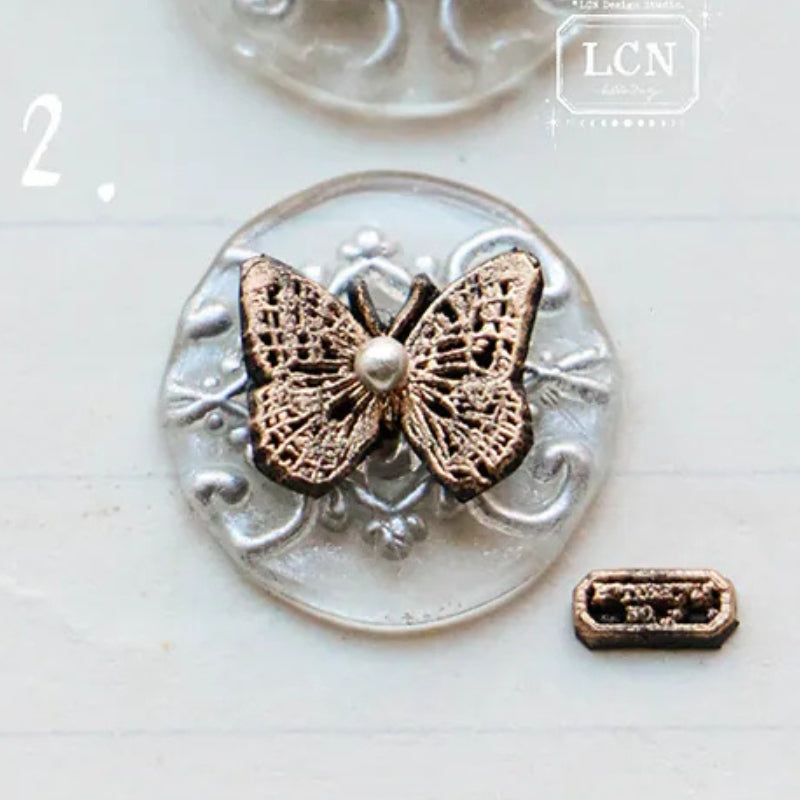 PRE ORDER LCN Mini Wax Seal Set - Tiny Butterfly 2