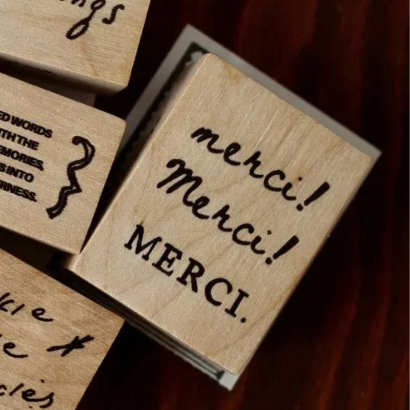 A Kind of Cafe Stamp - Merci merci merci !