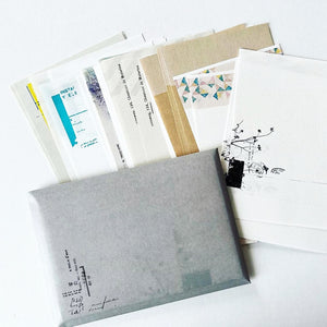 Yohaku Paper Memo Set of Various Papers
