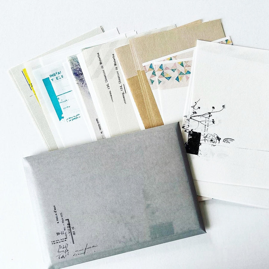 Yohaku Paper Memo Set of Various Papers