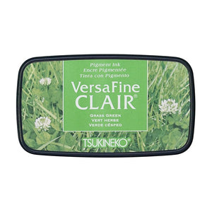 TSUKINEKO Versa Fine Claire Ink Pad - Grass Green (503)