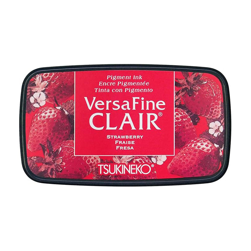 TSUKINEKO Versa Fine Claire Ink Pad - Strawberry (202)