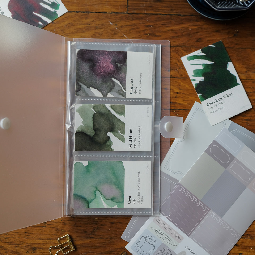 Wearingeul - Transparent Color Chart Card Binder