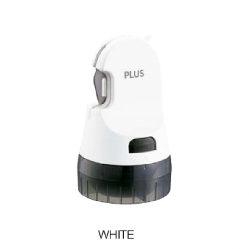 Plus Privacy Refillable Roller and Box Cutter - White