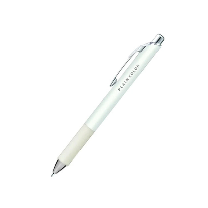 Energel Plain Color Matte 0.5 Pen - White (Black Ink)