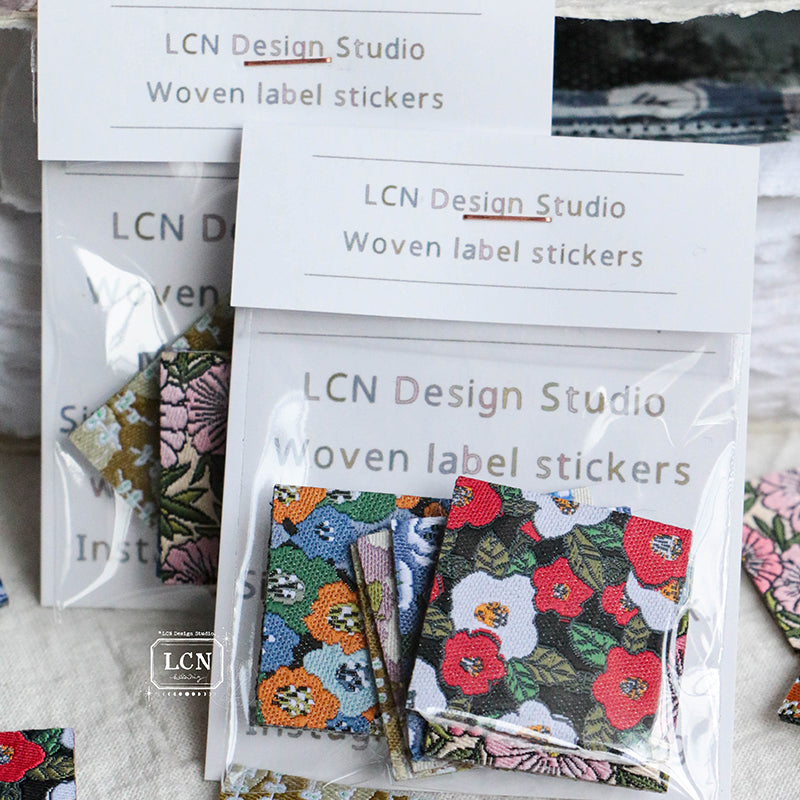 PRE ORDER: LCN Woven Label Sticker Set S00087