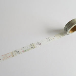 Yohaku Washi Tape - Y-149 Letter