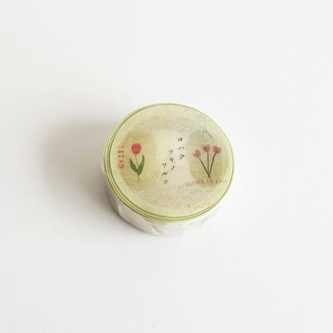 Yohaku Washi Tape - Y-150 Tsuki no Waltz
