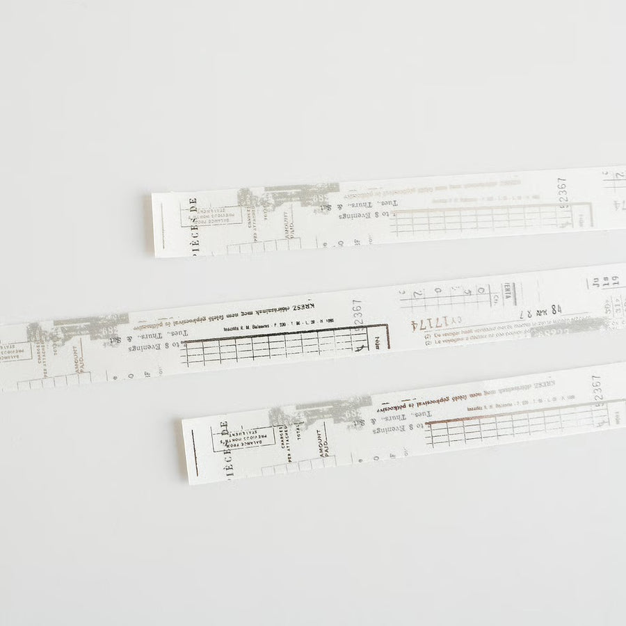 Yohaku Foil Stamping Washi Tape - YH-007 - Mojitosuuji