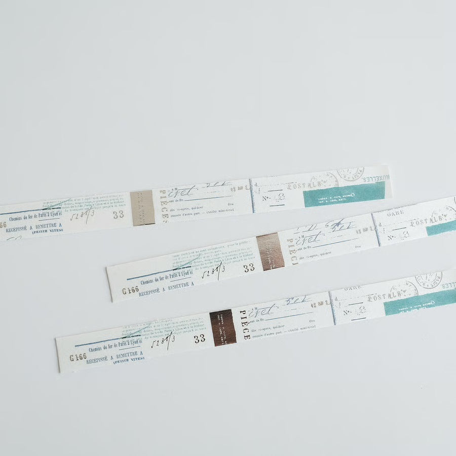 Yohaku Foil Stamping Washi Tape - YH-008 - Birch Tree