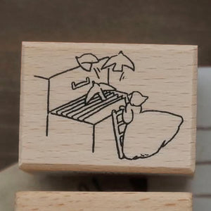 Yamadoro Rubber Stamp - Whispers Unfolding