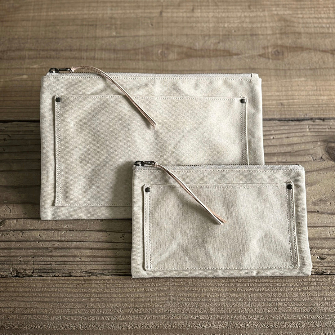 Yuruliku HIRA Pouch - Ivory